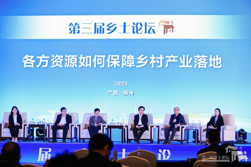 广西工程征询集团在第三届乡土论坛颁发专题演讲：村落产业导入的思虑
